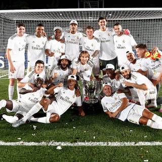 Real Madrid La Liga Champions 2020 wallpaper