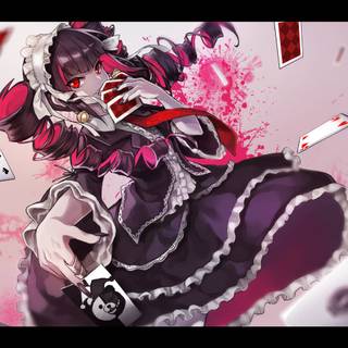 Celestia Ludenberg Danganronpa wallpaper
