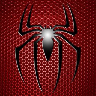 Iron Spider logo wallpaper