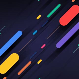 Abstract shapes HD wallpaper