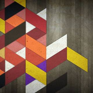 Abstract shapes HD wallpaper