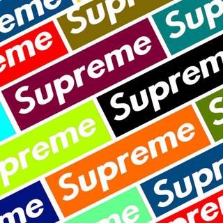 Supreme box logo wallpaper