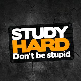 Study hard wallpaper