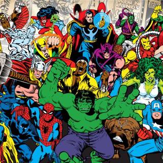 Marvel all character wallpaper