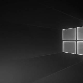 Windows 10 black wallpaper