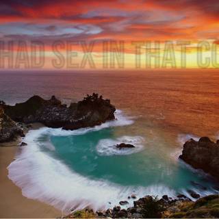 McWay Cove wallpaper