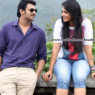 Prabhas and Anushka wallpaper