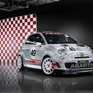 Fiat 500 poster Ultra HD wallpaper