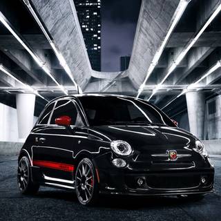 Fiat 500 poster Ultra HD wallpaper