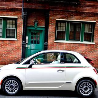 Fiat 500 poster Ultra HD wallpaper