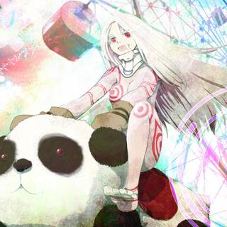 Panda eyes wallpaper