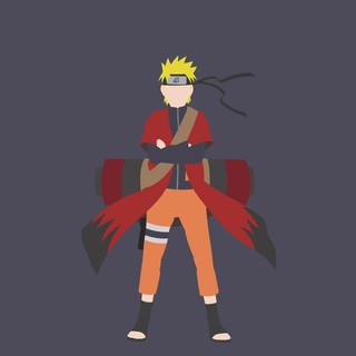 Minimalistic anime wallpaper