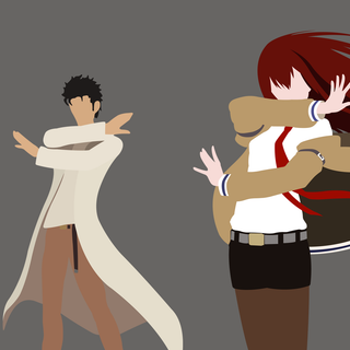 Minimalistic anime wallpaper