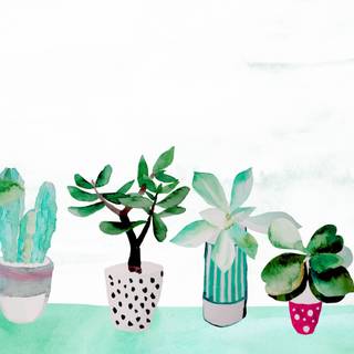 Plant aesthetic wallpaper