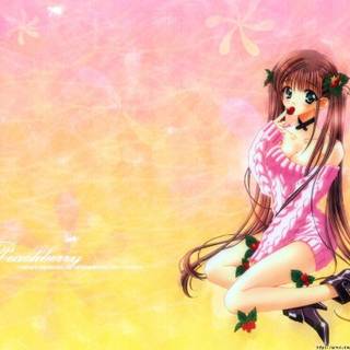 Cartoon girls 1024x768 wallpaper