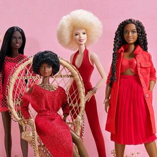 Black Barbies wallpaper