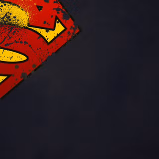 Superhero vintage wallpaper