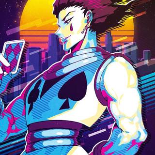 Hisoka aesthetic anime wallpaper