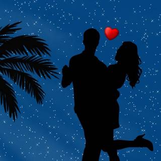 Love In The Moonlight wallpaper