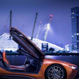 BMW I8 2020 iPhone wallpaper