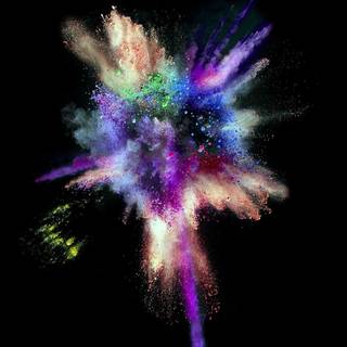 Color burst wallpaper