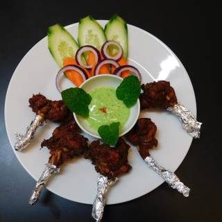 Chicken lollipop wallpaper