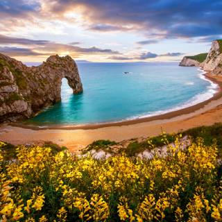 Earth arch HD wallpaper