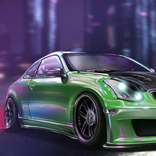 Nissan Infiniti G35 iPhone wallpaper
