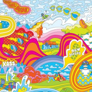 Psychedelic 70s aesthetic wallpaper