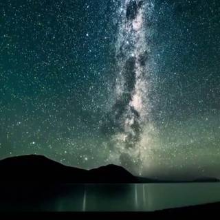 Milky way anime wallpaper