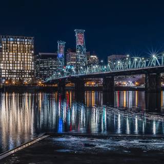 Man made bridge HD wallpaper