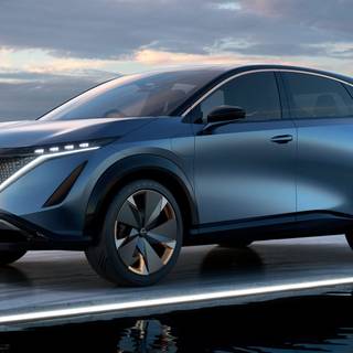 Nissan Ariya e-4orce 2020 HD wallpaper