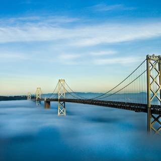 Man made bridge HD wallpaper