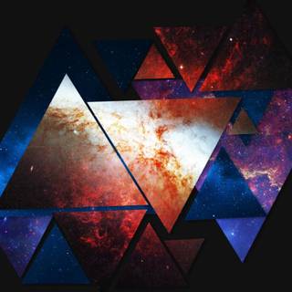 Abstract triangle HD wallpaper