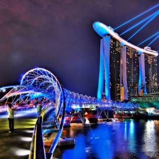 Marina Bay Sands HD wallpaper