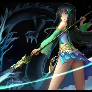 Anime dragons wallpaper