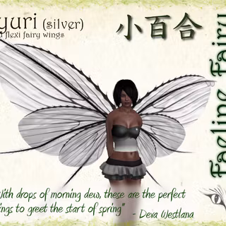 Tiny fairy wings wallpaper