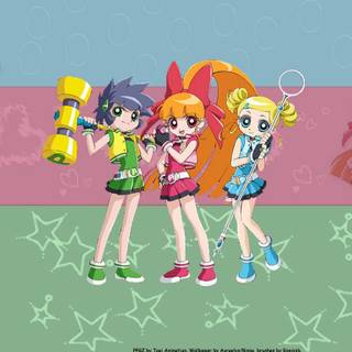 Powerpuff Girls Z wallpaper