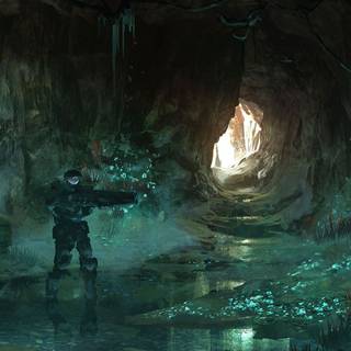 Halo Infinite Ascension art wallpaper