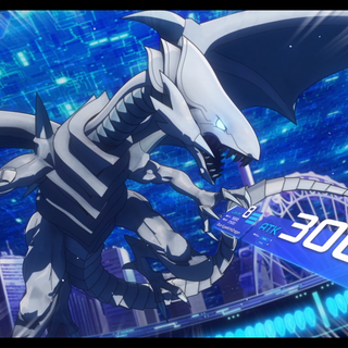 Blue eyes dragon wallpaper