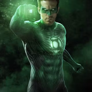 Green Lantern Suit wallpaper