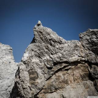 Mountain rocks wallpaper