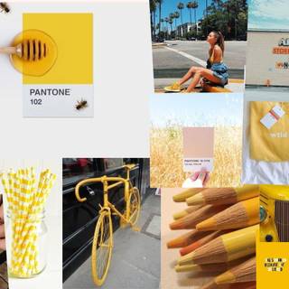 Laptop collage wallpaper