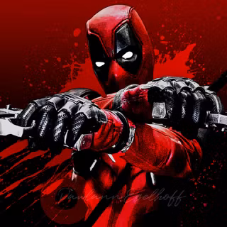 Deadpool guns wallpaper