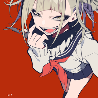 Scared Himiko Toga wallpaper