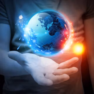 Abstract earth HD wallpaper