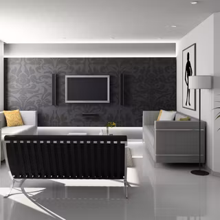 Modern home wallpaper