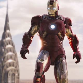 Iron Man Mark 40 desktop wallpaper