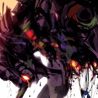 Evangelion phone 4k wallpaper