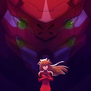 Evangelion phone 4k wallpaper